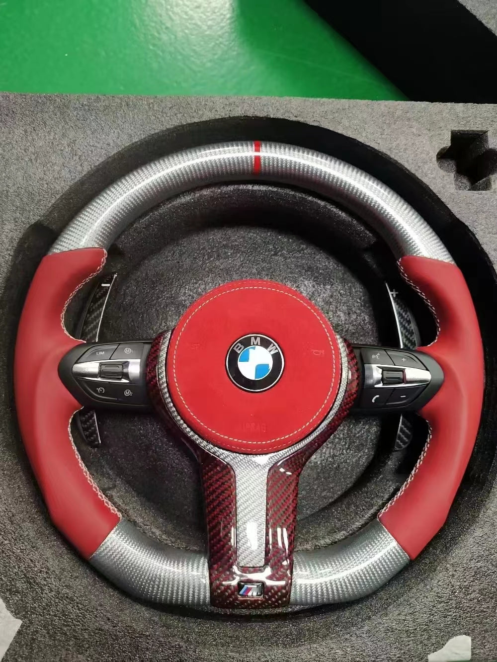 Custom Steering Wheel for BMW F-Chassis F80 F82 F30 F32 F10 F15 F22